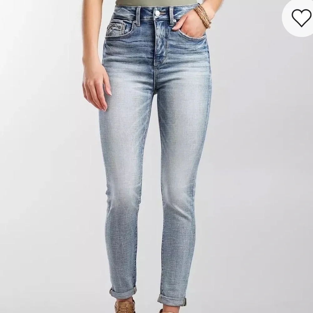 Buckle Black Fit No. 35 Ankle Skinny High Rise Denim Jeans Madagascar 2 Size 24 - Picture 1 of 15